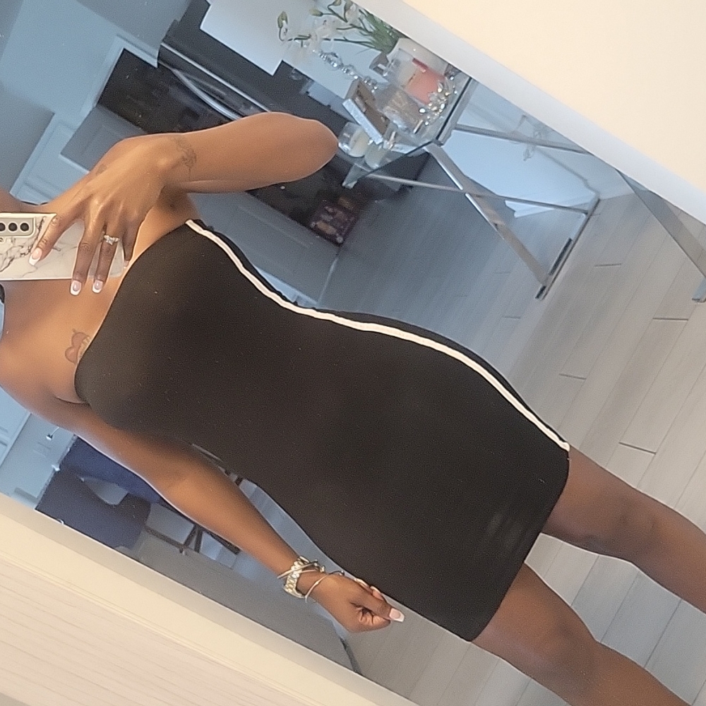 Tube top dress.